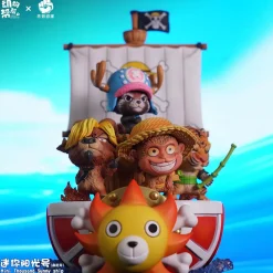 Animal Cosplay Series Mini Thousand Sunny & Animal Team - ONE PIECE Resin Statue - JacksMake Studio