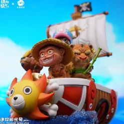 Animal Cosplay Series Mini Thousand Sunny & Animal Team - ONE PIECE Resin Statue - JacksMake Studio