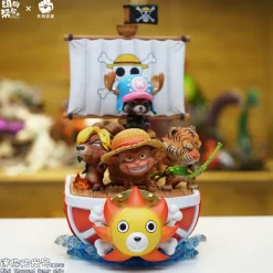 Animal Cosplay Series Mini Thousand Sunny & Animal Team - ONE PIECE Resin Statue - JacksMake Studio