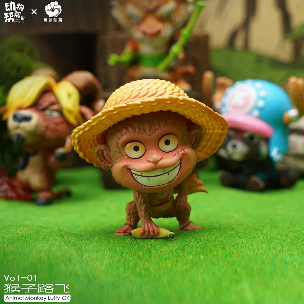 Animal Cosplay Series Monkey Cosplay Monkey D. Luffy - ONE PIECE Resin Statue - JacksMake Studio