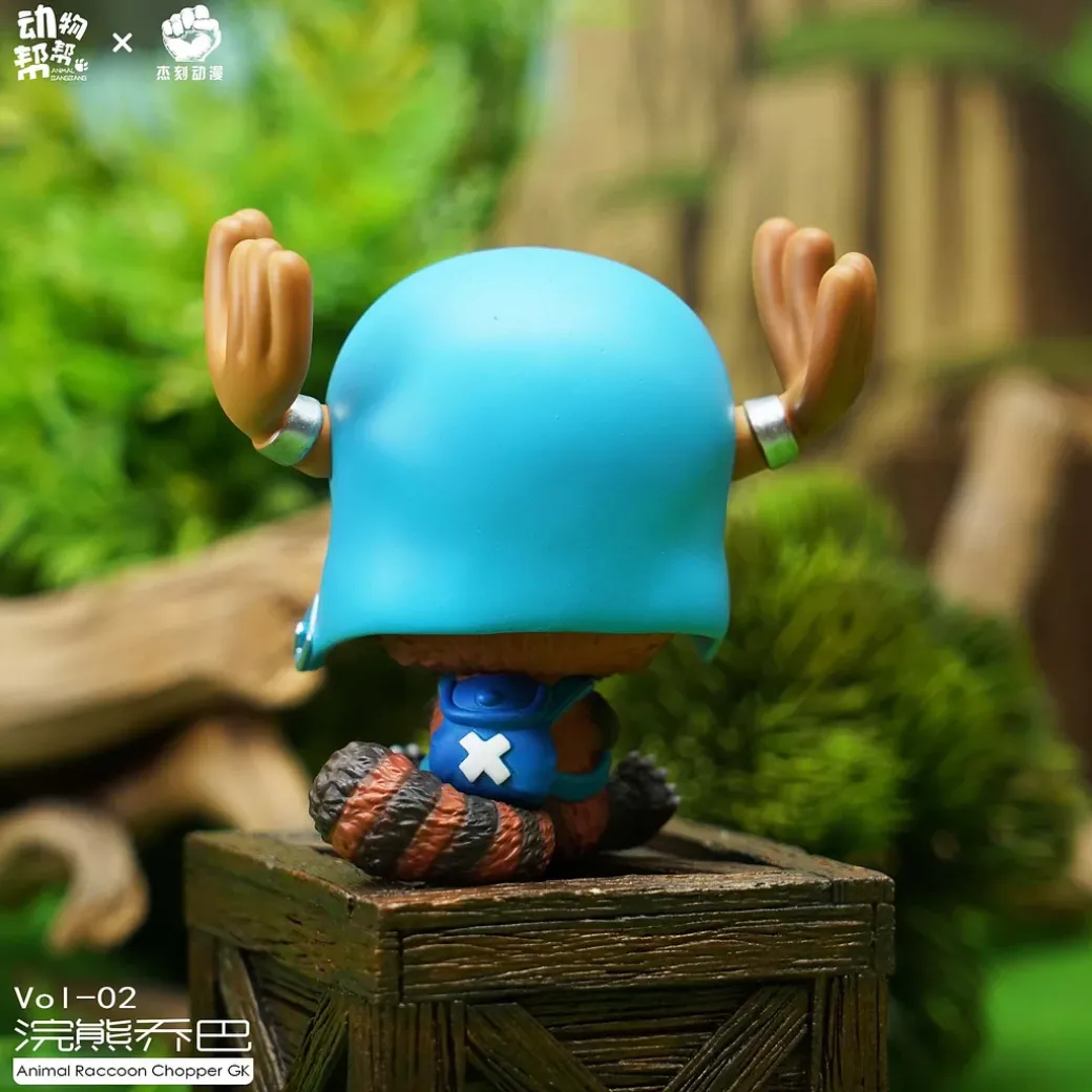 Animal Cosplay Series Raccoon Cosplay Tony Tony Chopper - ONE PIECE Resin Statue - JacksMake Studio