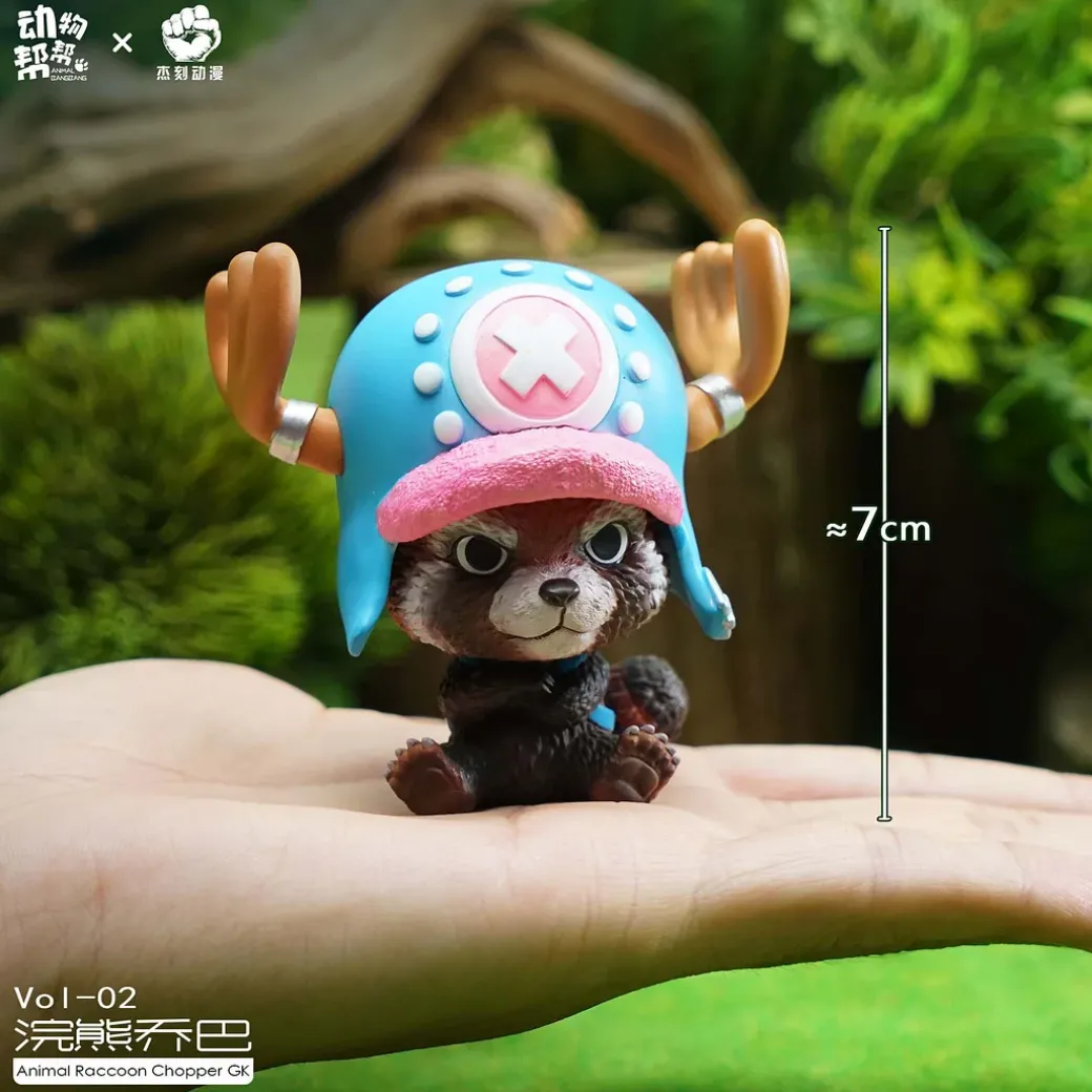Animal Cosplay Series Raccoon Cosplay Tony Tony Chopper - ONE PIECE Resin Statue - JacksMake Studio