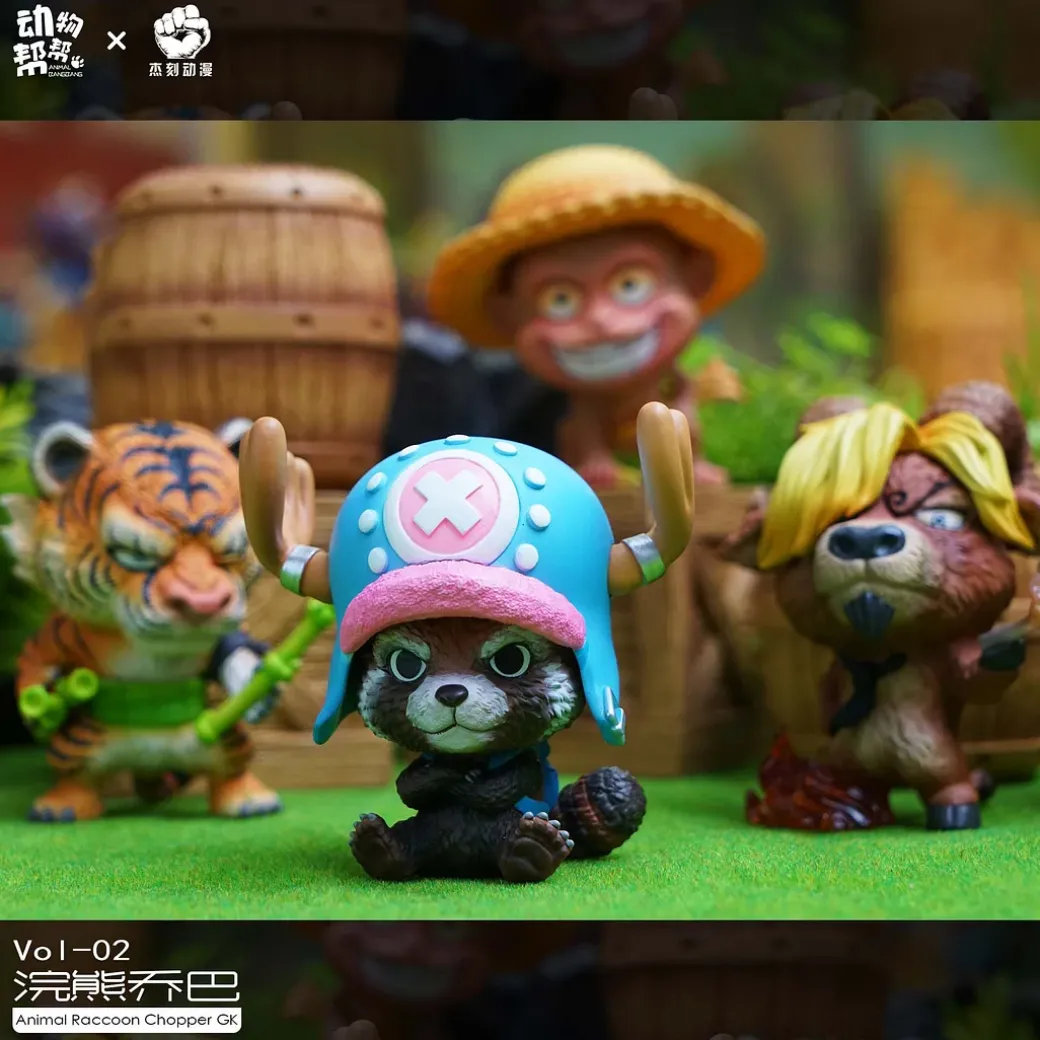 Animal Cosplay Series Raccoon Cosplay Tony Tony Chopper - ONE PIECE Resin Statue - JacksMake Studio