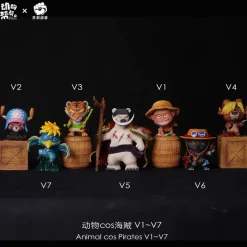 Animals Cosplay Whitebeard Pirates - ONE PIECE Resin Statue - JacksDo Studios