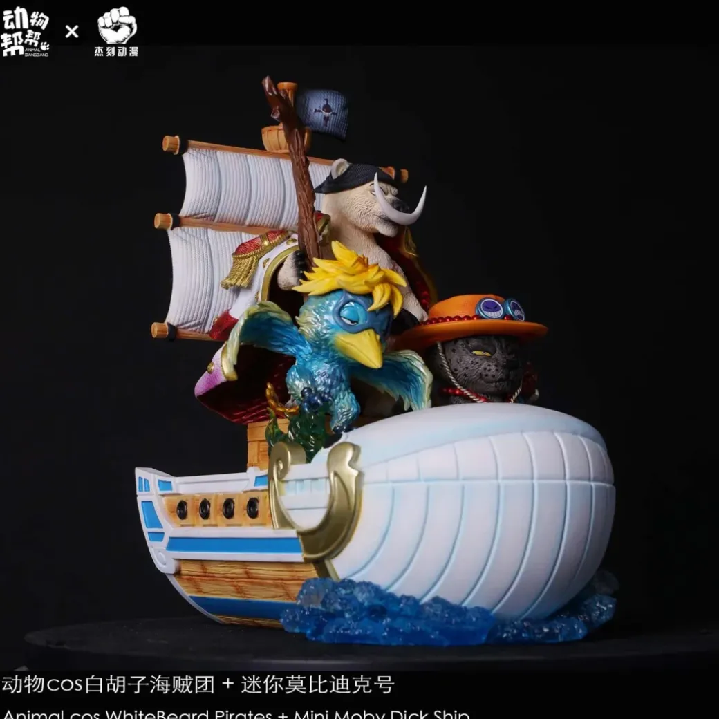 Animals Cosplay Whitebeard Pirates - ONE PIECE Resin Statue - JacksDo Studios