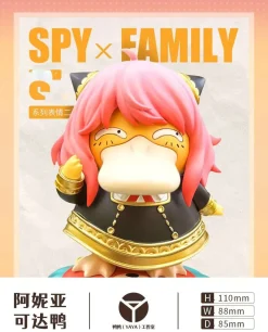 Anya Forger Cosplay Psyduck - SPY X FAMILY Pokemon Resin Statue - YAYA Studios