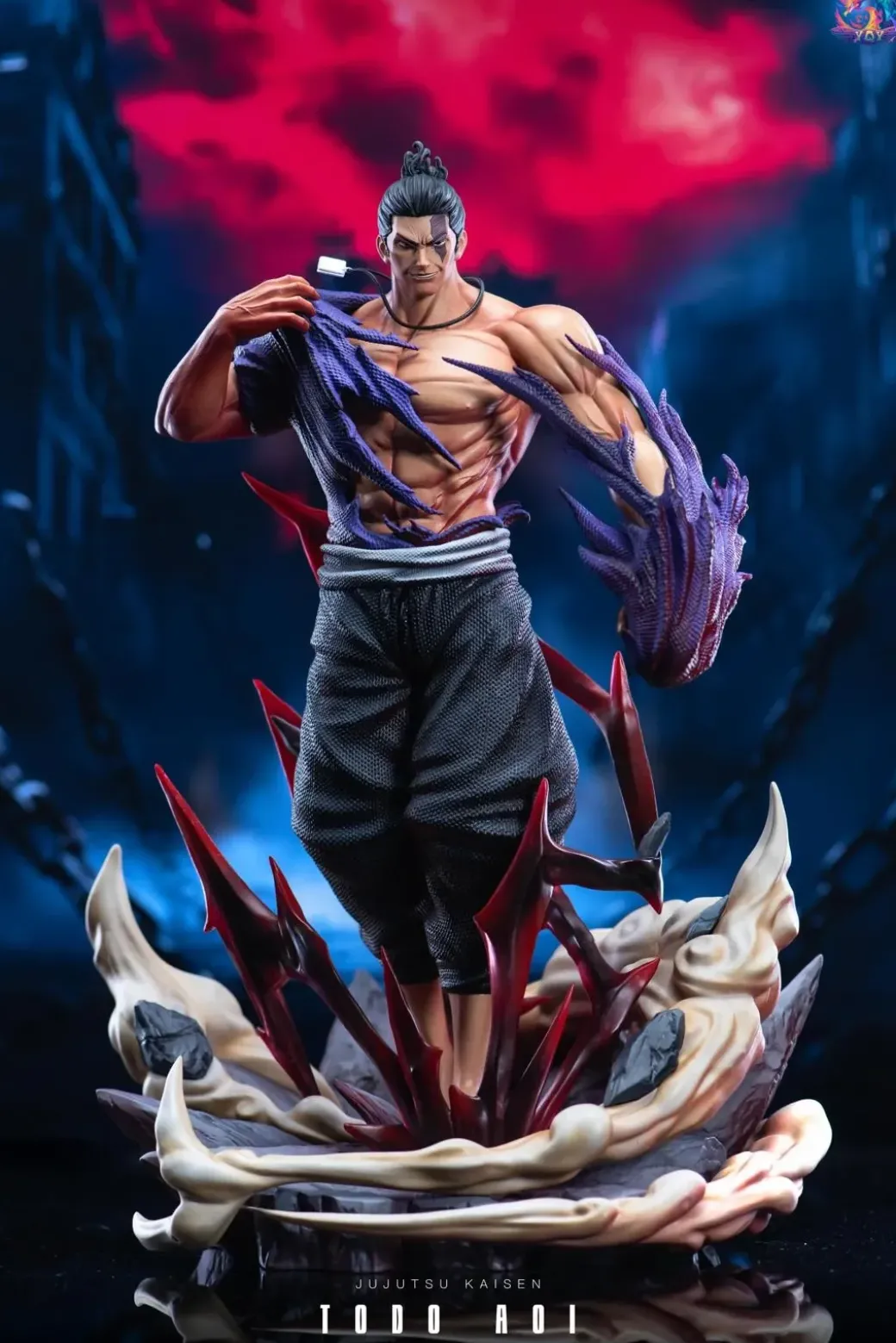 Aoi Todo with LED - Jujutsu Kaisen Resin Statue - YQY-Studio