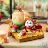 Apple Family Picnic Time Fuecoco & Applin & Flapple & Appletun - Pokemon Resin Statue - Moon Shadow Studios