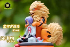 Arcanine & James - Pokemon Resin Statue - BingHouse