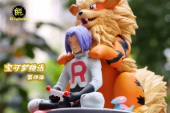 Arcanine & James - Pokemon Resin Statue - BingHouse