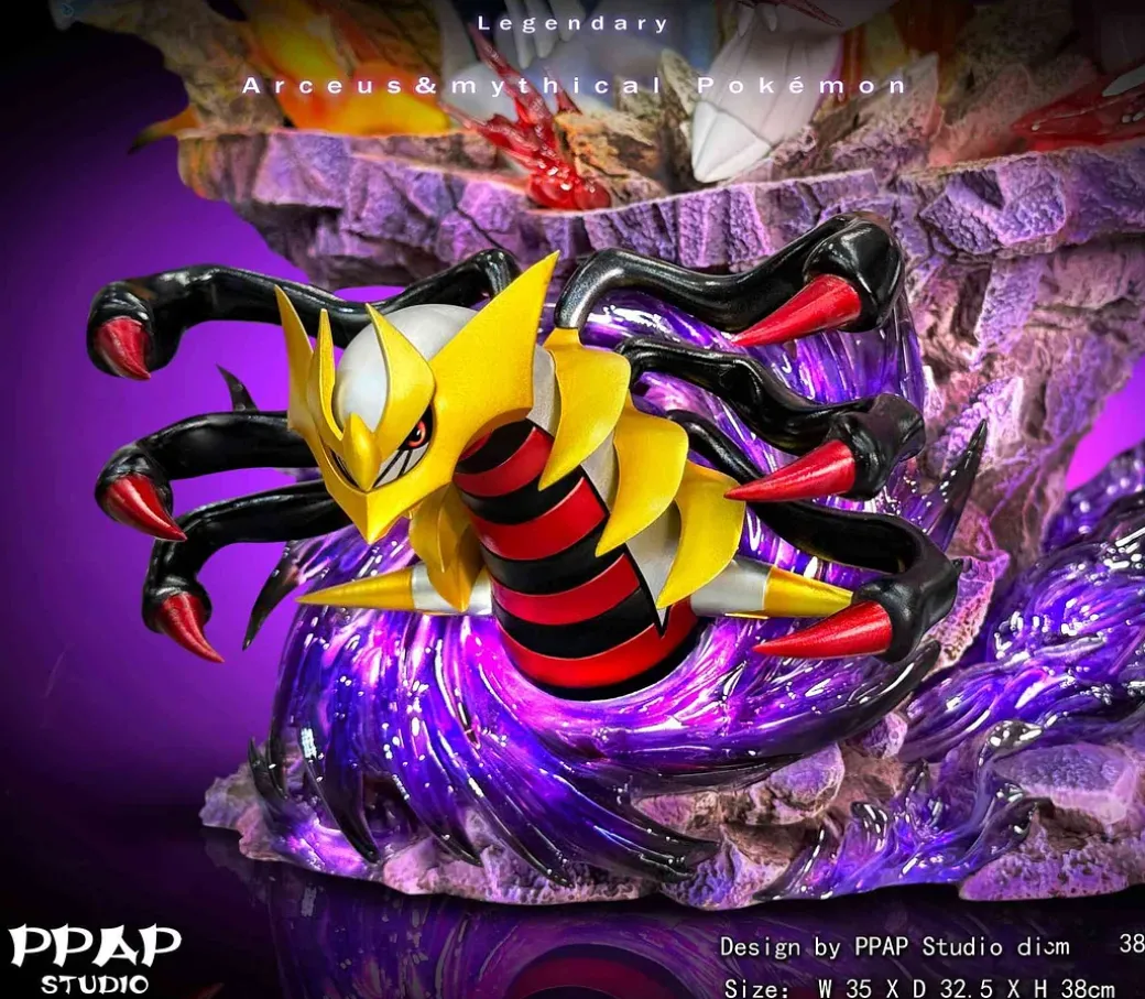 Arceus & Legendary Pokémon with LED - Pokemon Resin Statue - PPAP Studios