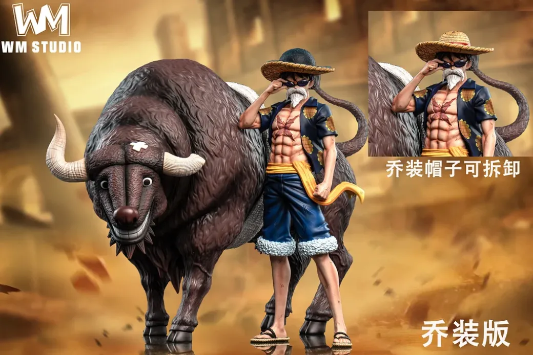 Arena Lucy Cosplay Monkey D. Luffy - ONE PIECE Resin Statue - WM Studios