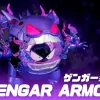 Armored Gengar with LED - Pokemon Resin Statue - Q-MON Studio