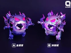 Armored Gengar with LED - Pokemon Resin Statue - Q-MON Studio
