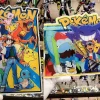 Ash Ketchum & his Pokemon Frame Decoration/Fridge Magnet - Pokemon Resin Statue - Xingkong Studio