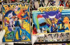 Ash Ketchum & his Pokemon Frame Decoration/Fridge Magnet - Pokemon Resin Statue - Xingkong Studio
