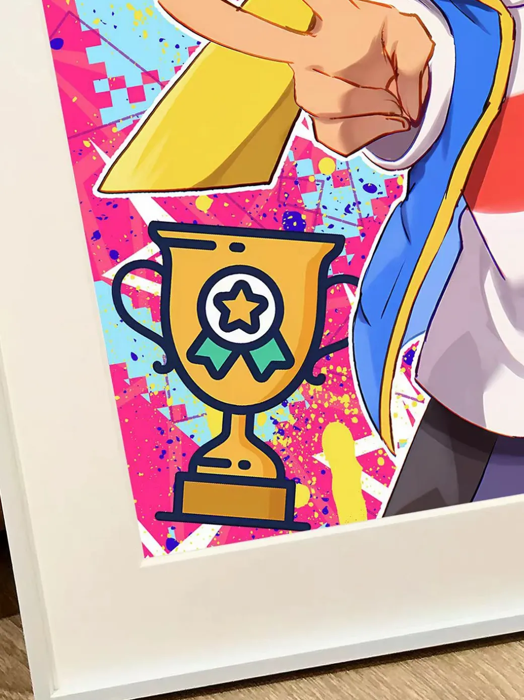 Ash Ketchum & Pikachu Decorative Painting - Pokemon - Xingkong Studio