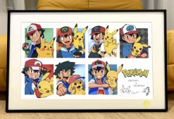 Ash Ketchum & Pikachu Decorative Painting - Pokemon - Xingkong Studio