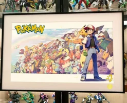 Ash Ketchum & Pokemons Decorative Painting - Pokemon - Xingkong Studio