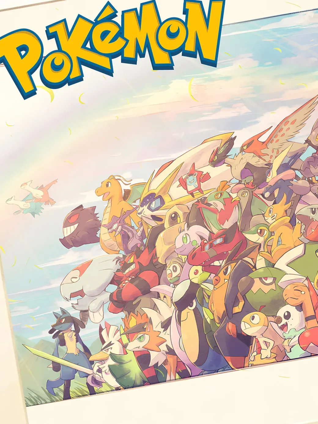 Ash Ketchum & Pokemons Decorative Painting - Pokemon - Xingkong Studio