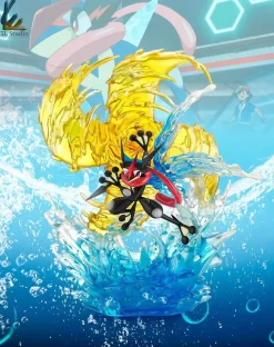 Ash Ketchum's Greninja - Pokemon Resin Statue - 3L Studio