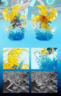 Ash Ketchum's Greninja - Pokemon Resin Statue - 3L Studio