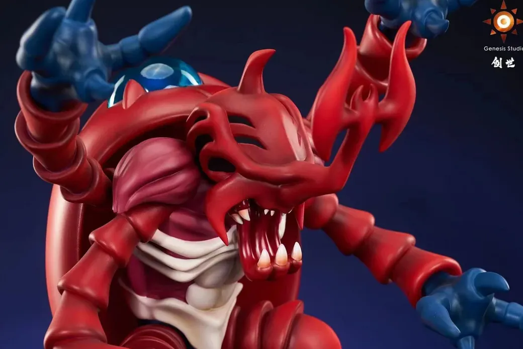 Atlur Kabuterimon Red - Digimon Resin Statue - Genesis-Studio