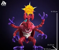 Atlur Kabuterimon with LED - Digimon Resin Statue - An-Studios