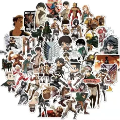 Attack On Titan 50pcs Sticker Series 01 - Free Shipping - Attack On Titan