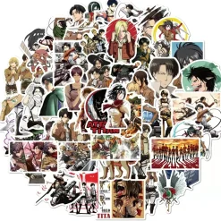 Attack On Titan 50pcs Sticker Series 01 - Free Shipping - Attack On Titan