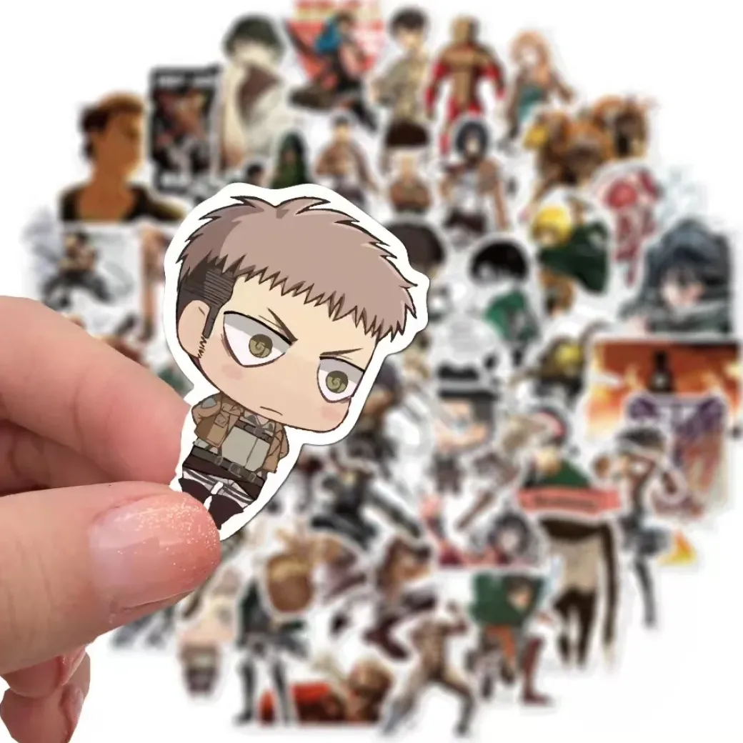 Attack On Titan 50pcs Sticker Series 01 - Free Shipping - Attack On Titan