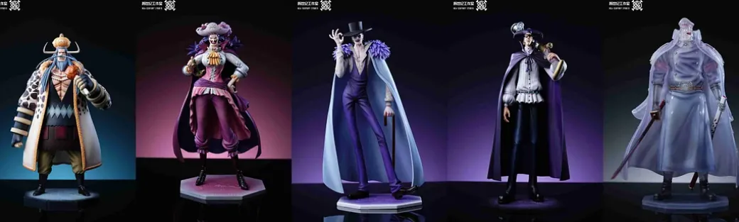 Avalo Pizarro & Catarina Devon & Van Augur & Shiryu & Laffitte - ONE PIECE Resin Statue - XinShiJi Studio
