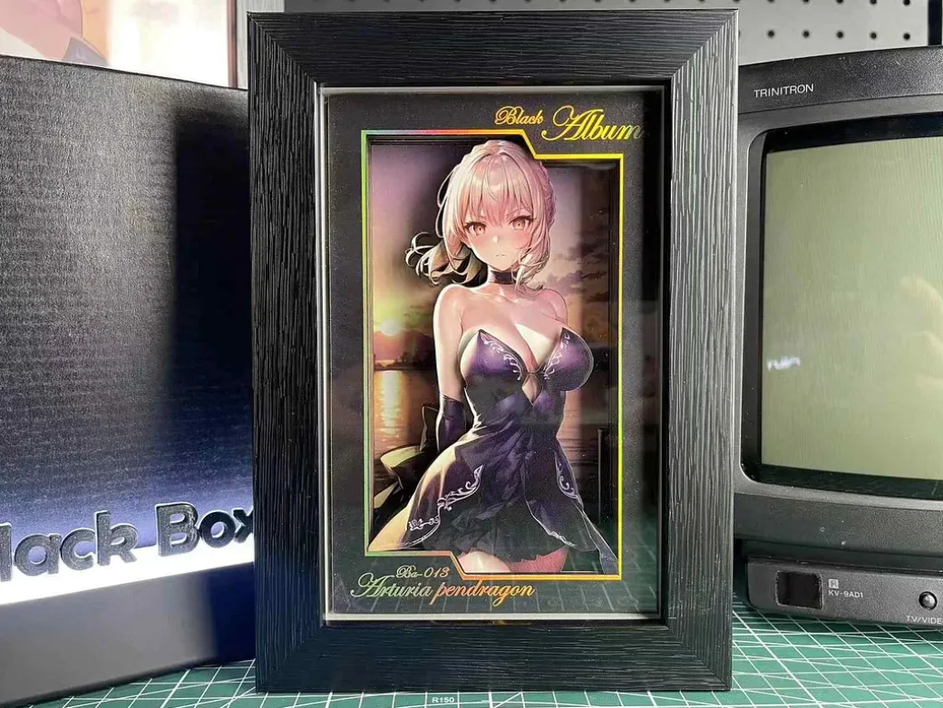 BA-013 & BBLG-006 Artoria Pendragon Alter 3D Decorative Painting - Fate/Grand Order - Black Box Studio