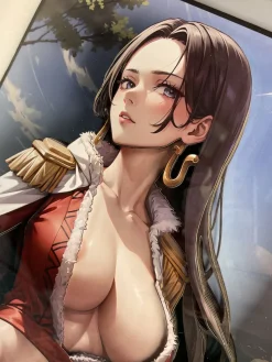 BA-012 & BBLG-005 Boa Hancock 3D Decorative Painting - ONE PIECE - Black Box Studio