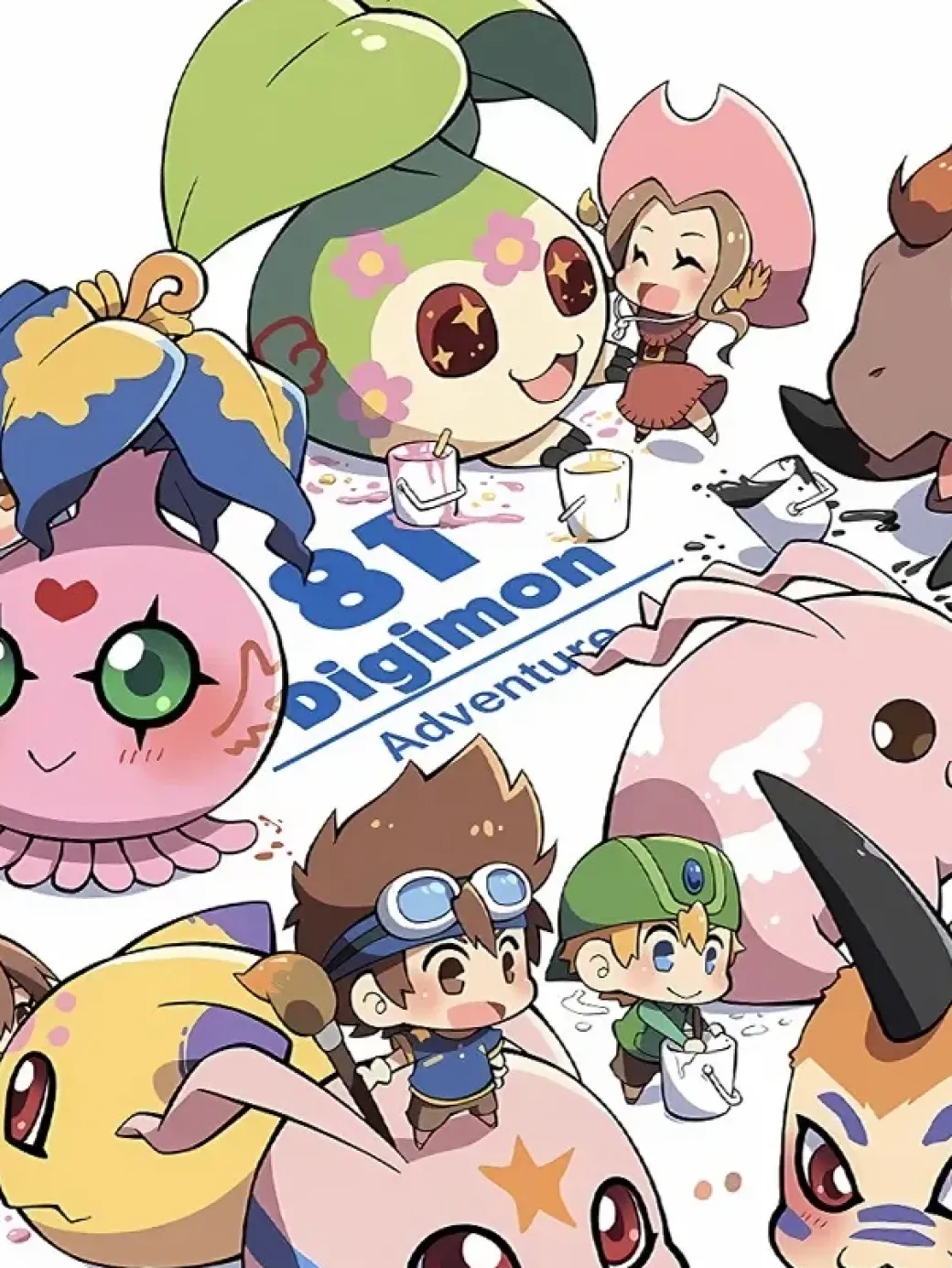 Baby II Level Digimon Decorative Painting - Digimon - Xingkong Studio