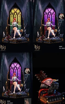 Bad Woman Series 02 Makima with LED - Chainsaw Man Resin Statue - YOLO Studios