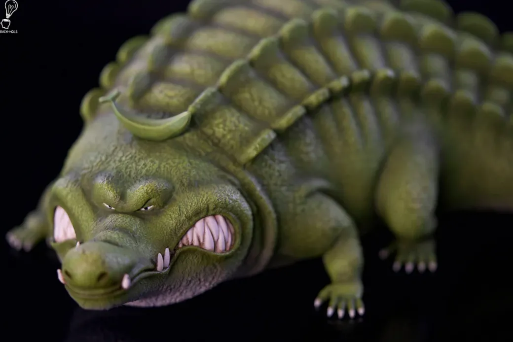 Banana Gator & Durian Gator - ONE PIECE Resin Statue - Brain Hole Studio