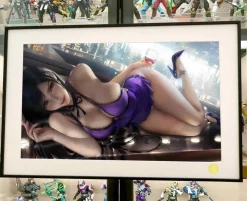 Bar Ver. Tifa Lockhart Decorative Painting - (FF7) Final Fantasy VII - Xingkong Studio