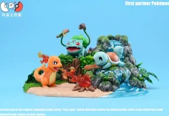 Barbecue in Summer Series Charmander & Squirtle & Bulbasaur - Pokemon Resin Statue - KeBao Studio