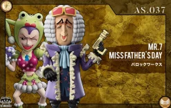 Baroque Works Mr. 7 & Miss Father's Day - ONE PIECE Statue - YZ Studios