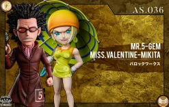 Baroque Works Mr. 5 & Miss Valentine Day - ONE PIECE Statue - YZ Studios