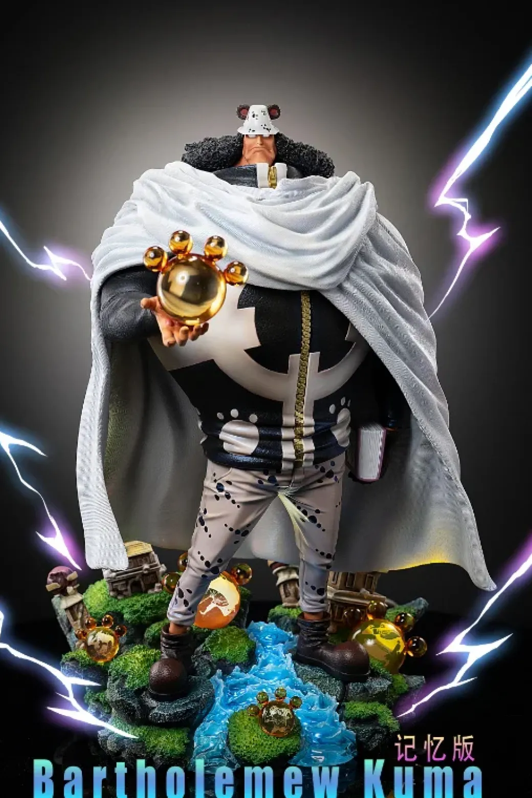 Bartholomew Kuma 2.0 with LED - ONE PIECE Resin Statue - LX-Studios