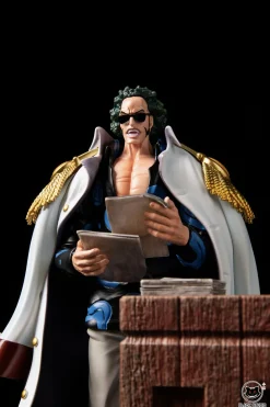 Bastille & Brannew - ONE PIECE Resin Statue - Black Studio