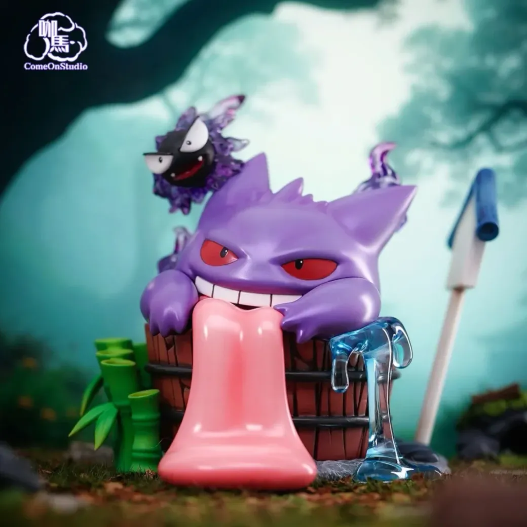 Bathing Gengar - Pokemon Resin Statue - Come On Studio