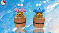 Bathing Lapras Cosplay Pikachu - Pokemon Resin Statue - PoKe Studio
