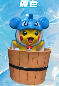 Bathing Lapras Cosplay Pikachu - Pokemon Resin Statue - PoKe Studio