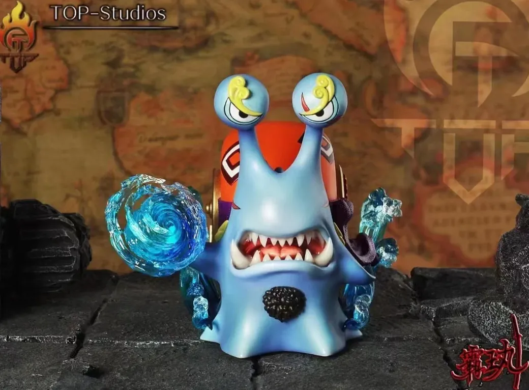 Battle Seven Warlords Series Den Den Mushi 04 - ONE PIECE Statue - TOP-Studios