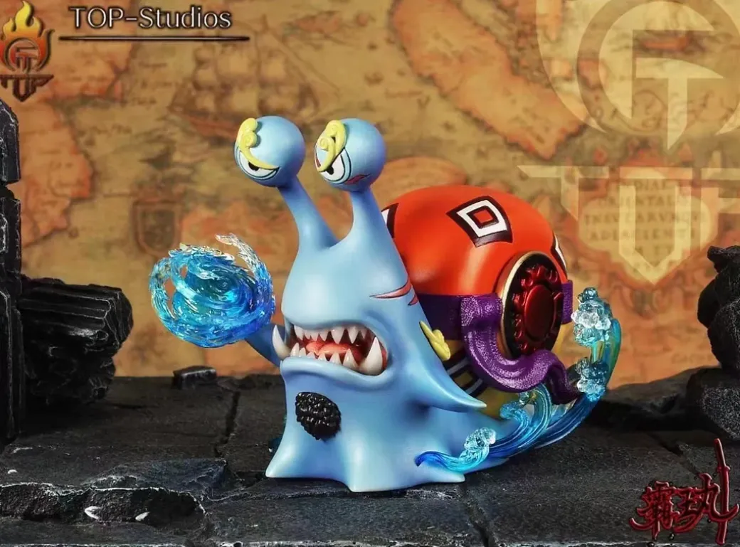Battle Seven Warlords Series Den Den Mushi 04 - ONE PIECE Statue - TOP-Studios