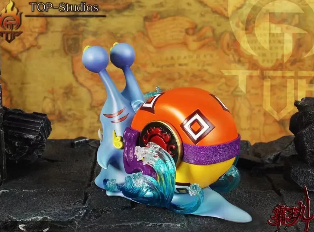 Battle Seven Warlords Series Den Den Mushi 04 - ONE PIECE Statue - TOP-Studios