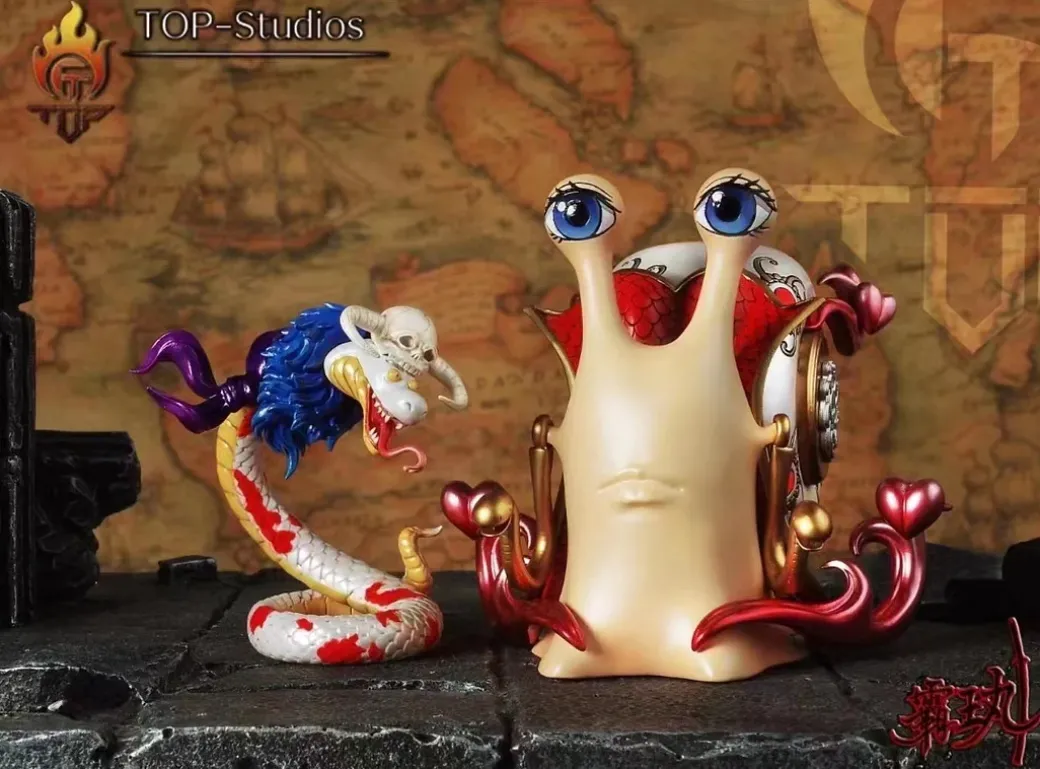 Battle Seven Warlords Series Den Den Mushi 04 - ONE PIECE Statue - TOP-Studios